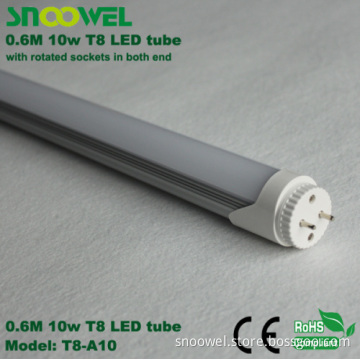 10w 600mm T8 Led Tube Lights (frosted Cover) 